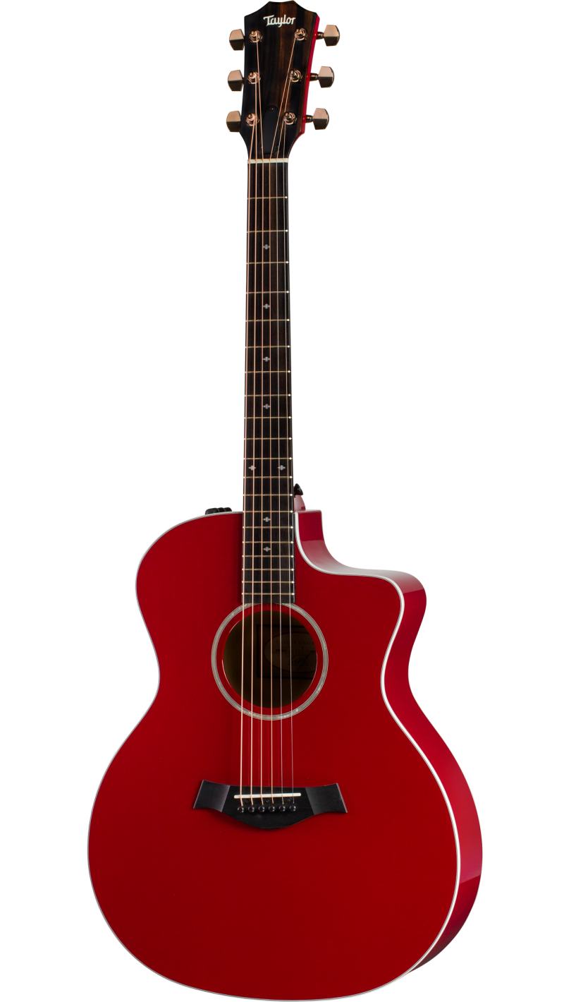 214ce-RED DLX Maple Acoustic-Electric Guitar | Taylor Guitars